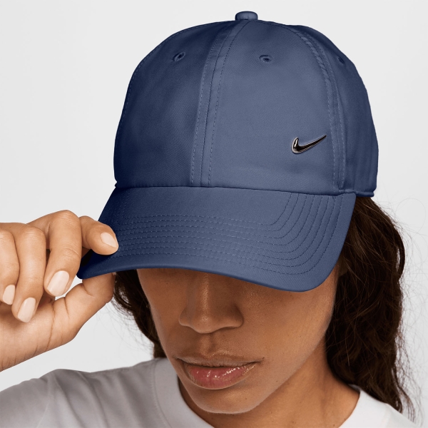 Nike Dri-FIT Club Cap - Diffused Blue/Metallic Silver