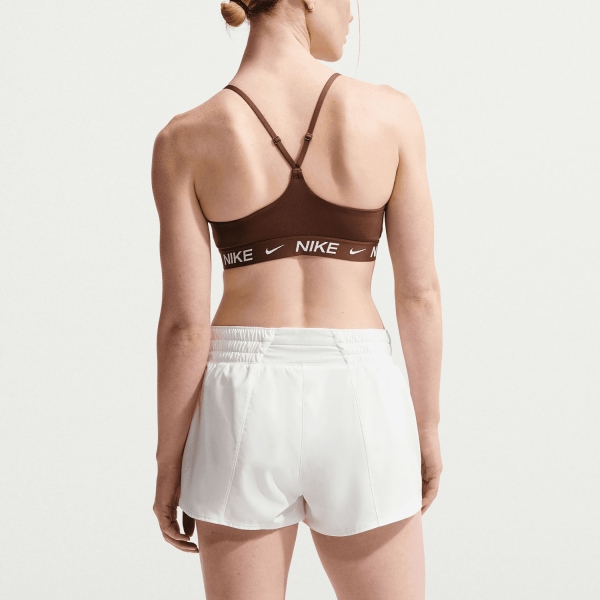 Nike Indy Swoosh Sports Bra - Cacao Wow
