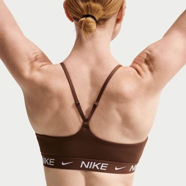 Nike Indy Swoosh Sports Bra - Cacao Wow
