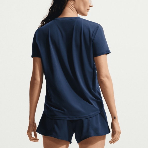 Nike One Classic T-Shirt - Midnight Navy/White