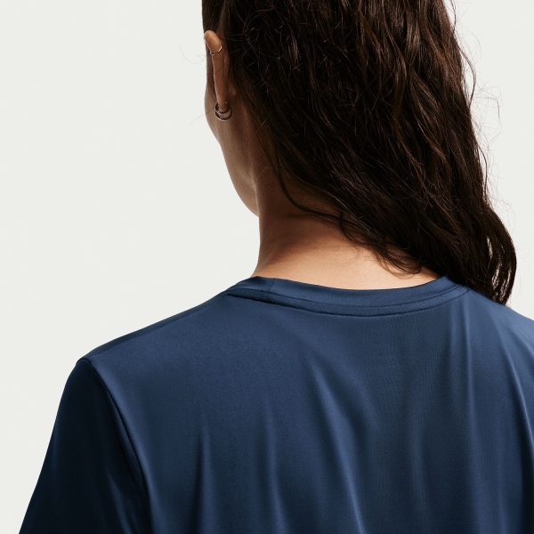Nike One Classic T-Shirt - Midnight Navy/White