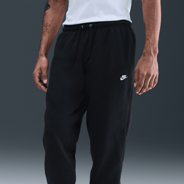 Nike Club Fleece Pantaloni - Black/White