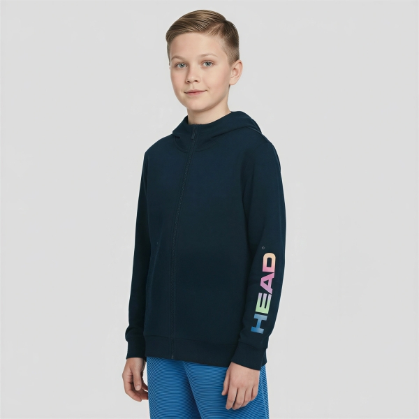 Chándale y Sudadera Padel Niño HEAD Rally Sudadera Ninos  Navy 816056NV