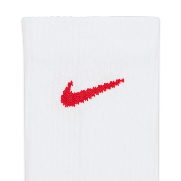 Nike Everyday Elevated x 3 Socks - White/Multi Color