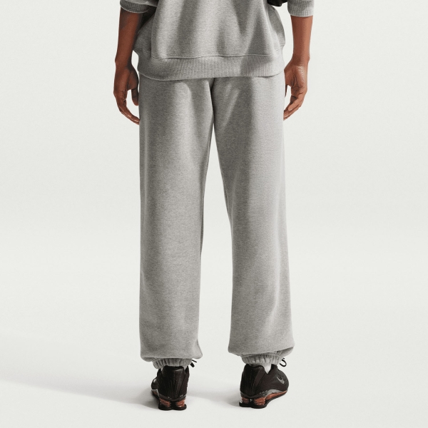 Nike Studio Fleece Pants - Dark Grey Heather/Sail