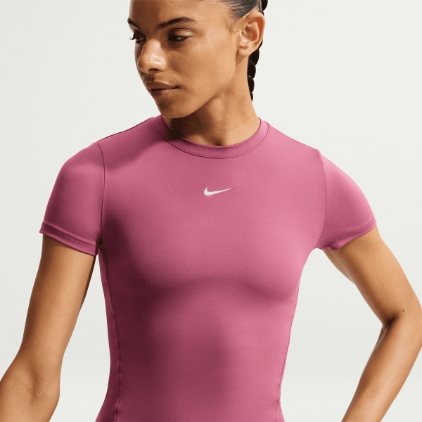 Nike One T-Shirt - Pink Smoke/White
