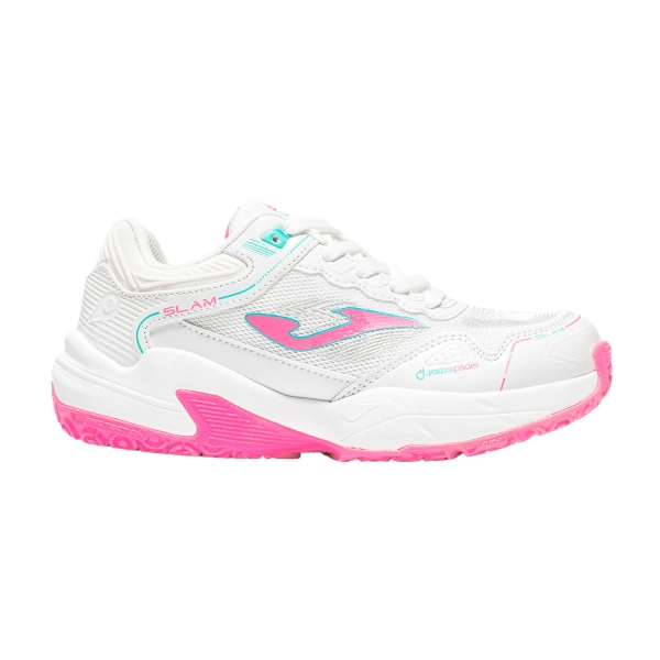 Zapatillas Padel Niños Joma Slam Ninos  White/Pink JSLAMS2632OM