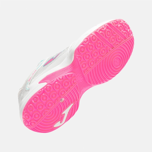 Joma Slam Niños - White/Pink
