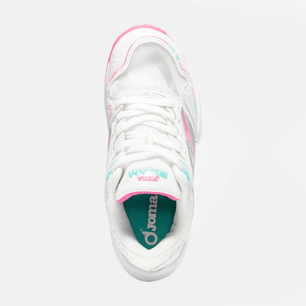 Joma Slam Niños - White/Pink