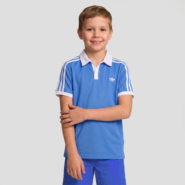 Polo y Camiseta Padel Niño adidas Classics CLIMACOOL Polo Nino  Bahia Blue KF4899