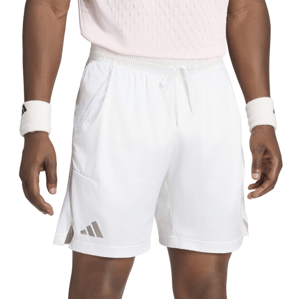 Men's Padel Shorts adidas CLIMACOOL Ergo Pro 7in Shorts  White KV4294