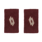 Lotto Court 5in Wristbands - Marsala Red