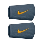 Nike Premier Large Wristbands - New Slate/Laser Orange