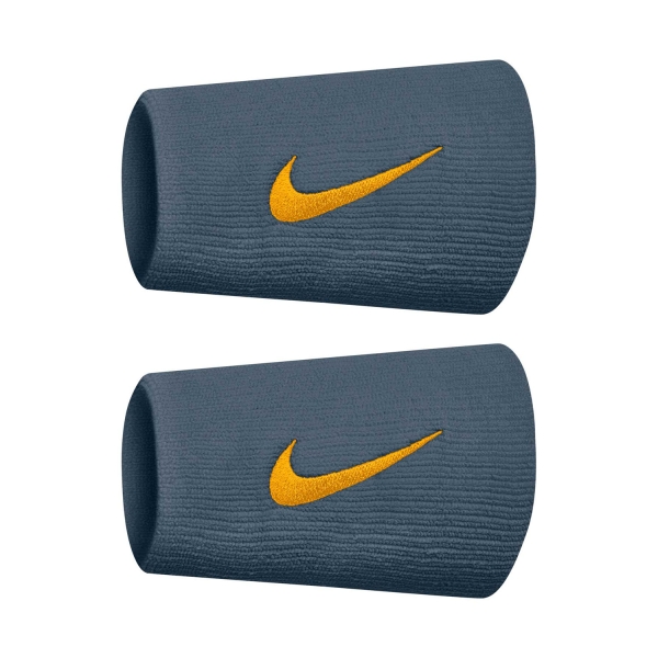 Padel Wristbands Nike Premier Large Wristbands  New Slate/Laser Orange N.000.2466.433.OS