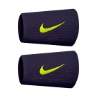 Nike Premier Large Wristbands - Purple Dynasty/Lemon Venom