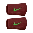 Nike Premier Large Wristbands - Team Red/Green Spark