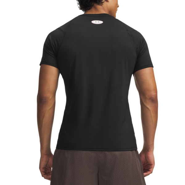 Under Armour HeatGear Elite T-Shirt - Ultimate Black/Reflective