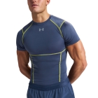Under Armour HeatGear Elite T-Shirt - Downpour Gray/Flash Light/Reflective Under Armour HeatGear Elite T-Shirt - Downpour Gray/Flash Light/Reflective