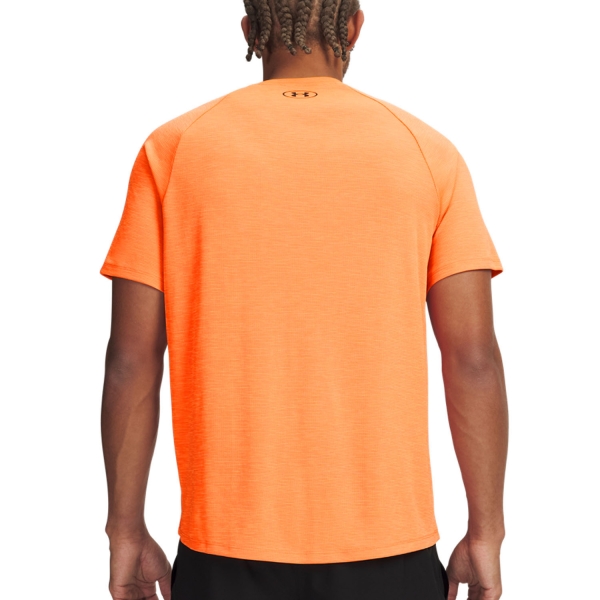 Under Armour Textured Camiseta - Outrageous Orange/Black