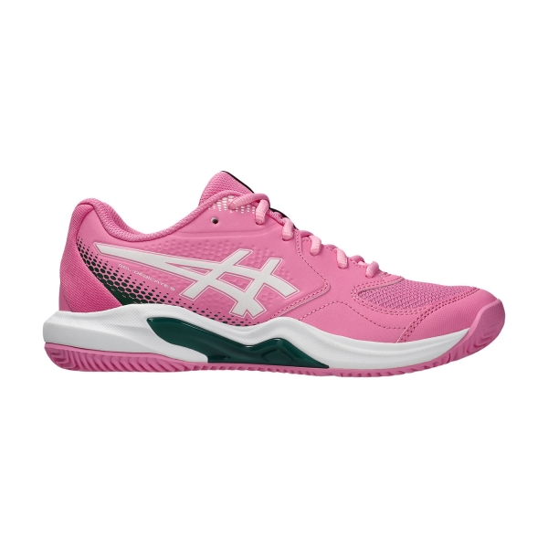 Women's Padel Shoes ASICS Gel Dedicate 9 Padel  Bubblegum/White 1042A318700