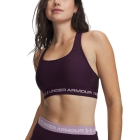 Under Armour Crossback Mid Sports Bra - Purple Echo/Mauve Pink
