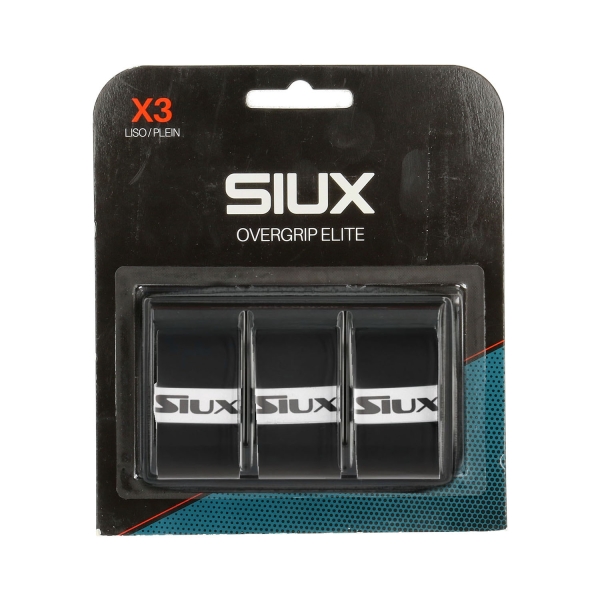 Padel Overgrip Siux Elite x 3 Overgrip  Black 200154