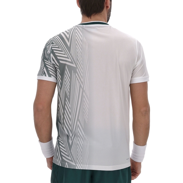 Lotto Tech VI T-Shirt - Bright White/Biome Green