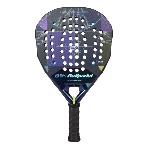 Bullpadel Neuron 02 Edge Rome Padel - Blue/Purple/Silver
