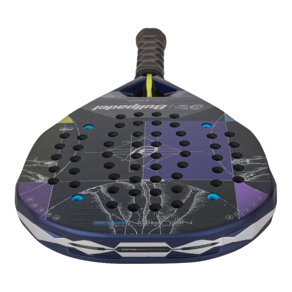 Bullpadel Neuron 02 Edge Rome Padel - Blue/Purple/Silver