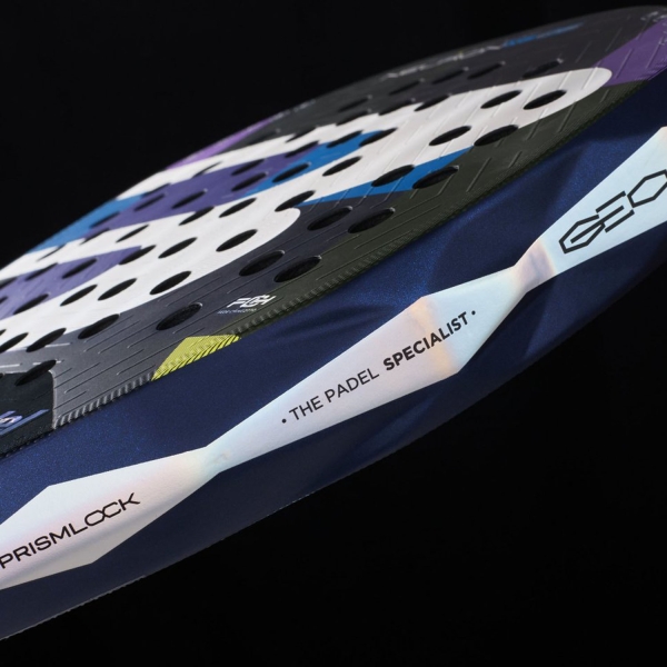 Bullpadel Neuron 02 Edge Rome Padel - Blue/Purple/Silver