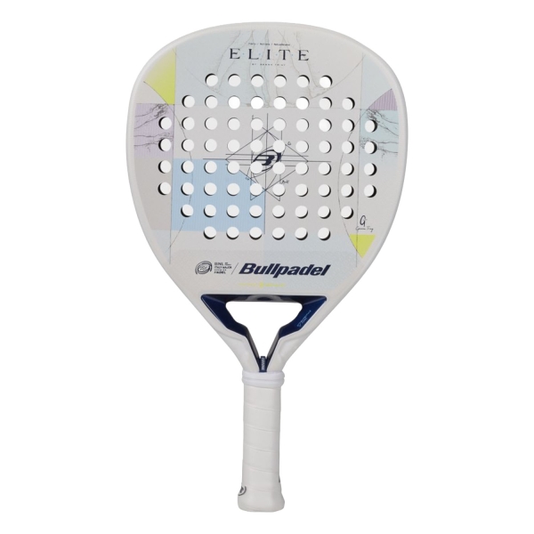 Bullpadel Elite W Rome Padel - White/Blue