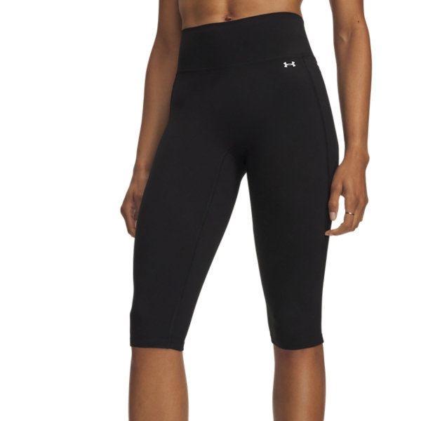 Women's Padel Pants and Tights Under Armour Motion Capri Tights Ultimate Black/White 60137850008