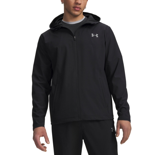 Chaqueta Padel Hombre Under Armour Tech Utility Woven Chaqueta  Black 60138040001