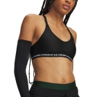 Under Armour Crossback Low Strap Sports Bra - Ultimate Black/White Under Armour Crossback Low Strap Sports Bra - Ultimate Black/White