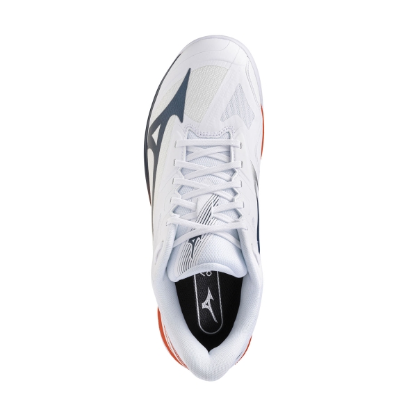 Mizuno Wave Exceed Court AC - White/Insignia Blue/Orange