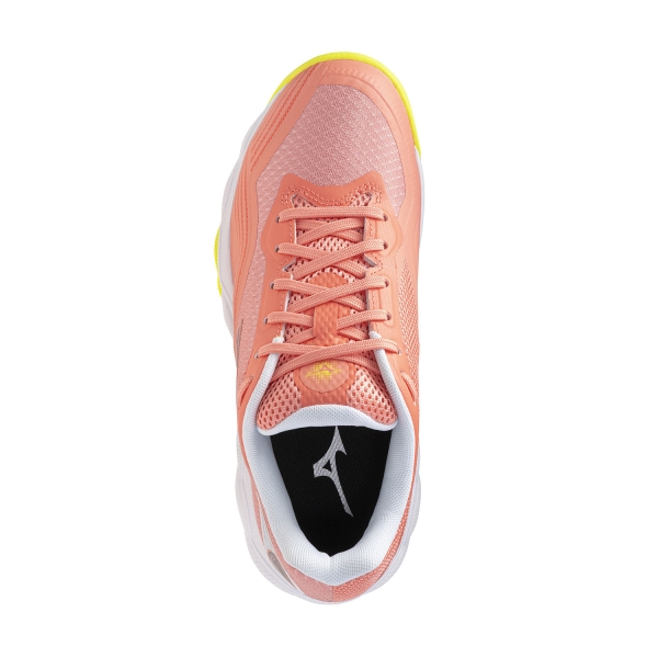 Mizuno Wave Enforce Court 2 Padel - Desert Flower/Wild Wind/Yellow Jasper