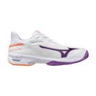 Mizuno Wave Exceed Court Clay - White/Dahlia/Lava Orange Mizuno Wave Exceed Court Clay - White/Dahlia/Lava Orange