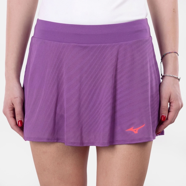 Women's Padel Skirts and Shorts Mizuno Flair Skirt  Dahlia 62GBD70467