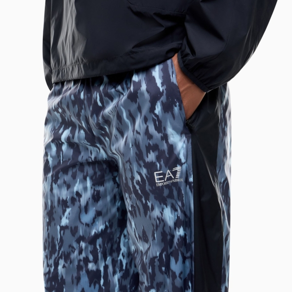 EA7 VENTUS7 Graphic Tracksuit - Dark Navy/Fancy Camou Blue