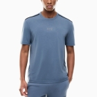 EA7 Natural VENTUS7 T-Shirt - China Blue