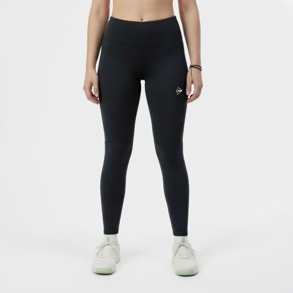 Women's Padel Pants and Tights Dunlop Game Tights  Black 880492