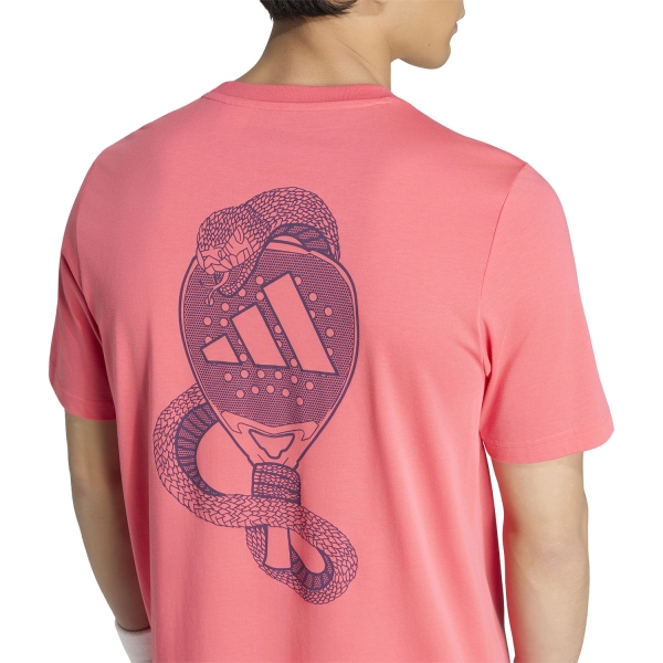 adidas Padel Graphic T-Shirt - Pure Turbo