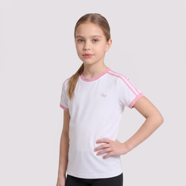 Camiseta y Polo Padel Mujer adidas Classics CLIMACOOL Camiseta Nina  White/Distilled Pink KX2135