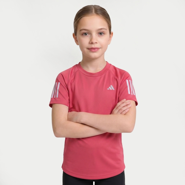 Top y Camisas Padel Niña adidas Club Logo Camiseta Nina  Pure Turbo KR0727