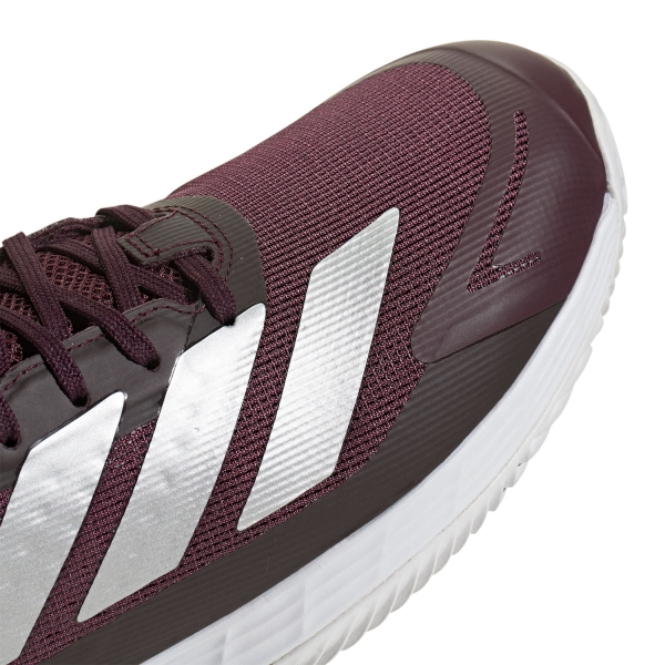 adidas Defiant Speed 2 Clay - Maroon/FTWR White/Tech Grey Metallic