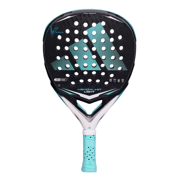 adidas Arrow Hit Padel Racket adidas Arrow Hit Light Padel  Black/Sky Blue AR1AB8U31