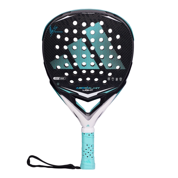 adidas Arrow Hit Light Padel - Black/Sky Blue