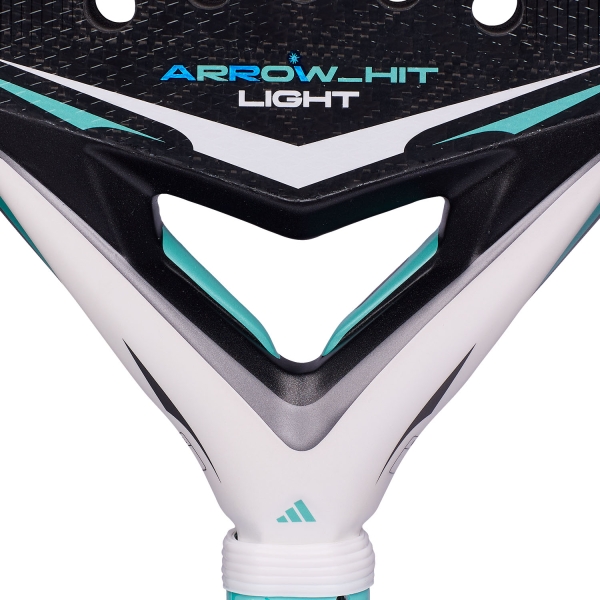 adidas Arrow Hit Light Padel - Black/Sky Blue