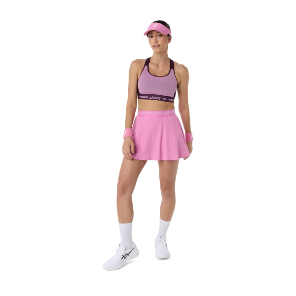 ASICS Game Pro Sports Bra - Dark Aubergine/Bubblegum