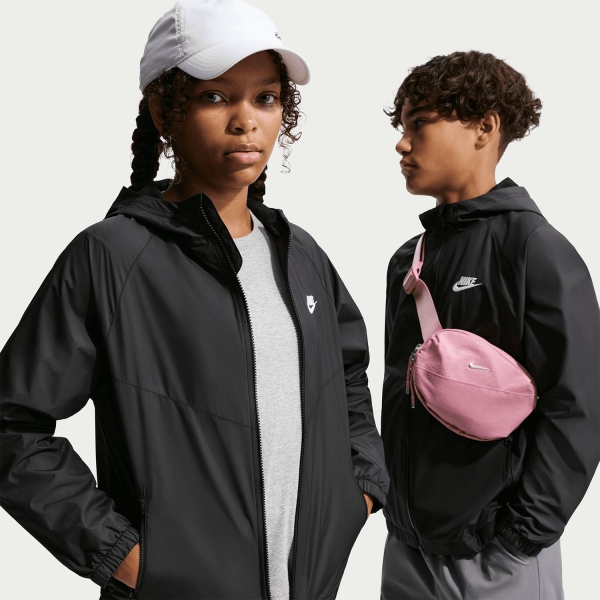 Chaqueta Padel Niño Nike Repel Chaqueta Ninos  Black/White IF2821010